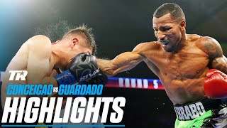 Robson Conceicao Goes Off Against Jose Guardado  FIGHT HIGHLIGHTS [upl. by Onofredo]