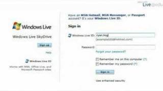 Windows Live SkyDrive  Overview [upl. by Evy645]