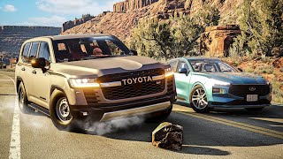 Dangerous Objects and Car Crashes 01🔥BeamNG Drive [upl. by Scurlock]