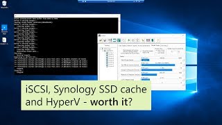 Synology iSCSI 4hypervisor speed test with SSD cache  worth it [upl. by Arednaxela896]