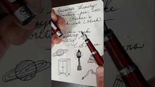 Scriveiner Luxury Fountain Pen OneMinute Fountain Pen Review [upl. by Ahtael]