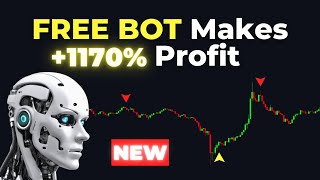 NEW Artificial Intelligence BUYSELL Trading Bot Makes 1170 Profit  FULL TUTORIAL [upl. by Amil]