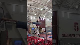 I had to show gymnastics who’s boss 😈 gymnast gymnastics sports olympics olympic fail fails [upl. by Ydnamron]