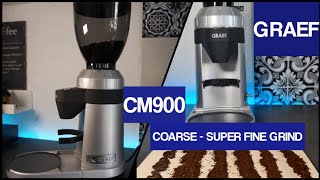 How to GRAEF CM900 calibrate for perfect espresso coffeegrinder baristaskills [upl. by Jeannette]