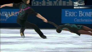 ISU Trophée Bompard PAIRS 18 Vanessa JAMES Morgan CIPRES FP  19112011 [upl. by Ware]