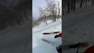 Well that shouldnt happen😐skiing japan mountains snow powderskiing snowboarding winter [upl. by Nathalia]