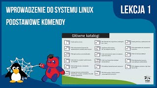 Lekcja 1 Wprowadzenie do Linuxa i podstawowe komendy 🐧🕸 Kurs Linux i sieci [upl. by Easlehc407]