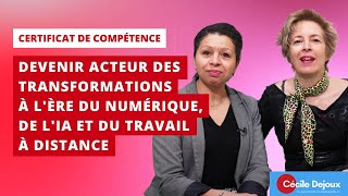 Certificat  Devenir acteur des transformations à lère du numérique et de lIA [upl. by Behre]