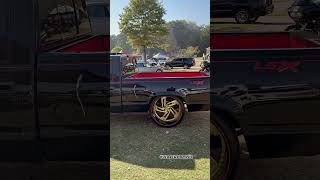 Ezzy Money LS Swapped Shortbed “Bella” pullin up tuckin 26” Brush Gold Savinis [upl. by Pronty638]