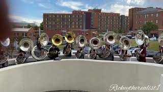 NCCU Band Blast 2023  Tuba Highlights [upl. by Maltz634]