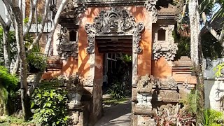 Walking tour of Griya Santrian Sanur Beach  Bali [upl. by Hanas]