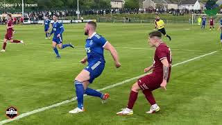 Fitba Short Darvel FC v Tranent Juniors Lowland League Playoff 2022 [upl. by Hnah]