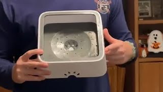 Testing out the UpSky No Spill Dog Water Bowl Must Watch [upl. by Dinerman]