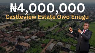 ₦4M  Castleview Estate Owo Enugu  Payment Plan Available  PreLunch Price [upl. by Acul250]