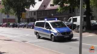 NEF 3 STZ  FuStW Polizei Stralsund [upl. by Sidran469]