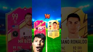 FIFA 23 Mr Best 🆚 FIFA 22 Attackers😱🔥Ronaldo Messi Neymar Vinicius Haaland Speed🐐💥 [upl. by Einnok]