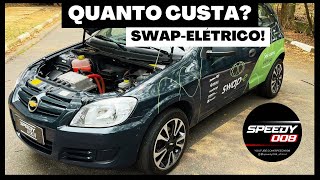 Um CELTA 100 ELÉTRICO e com 22 kgfm de TORQUE swape [upl. by Iteerp]