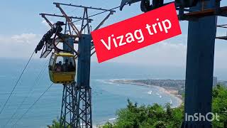 ropeway in Vizag  beautiful memories in Vizag  rishikonda with Vizag trip 💞💞 [upl. by Janka]