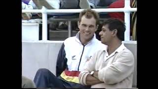 World Cup 1992 Semi Final Thrilling Finish Moments Pakistan Reach Final [upl. by Naashom]