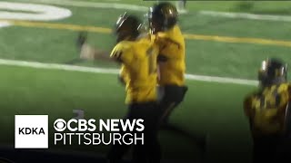 Aliquippa vs Thomas Jefferson high school football highlights [upl. by Anahsahs390]