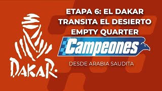 DAKAR 2024  ETAPA 6 DESDE ARABIA SAUDITA  Campeones 110124 [upl. by Akisej273]