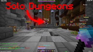 SOLO DUNGEONS IS OUT Hypixel Skyblock [upl. by Tirrag]