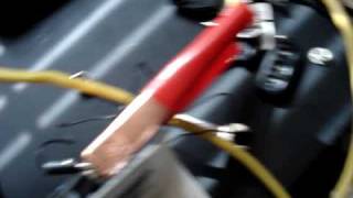 Testing a car starter solenoid and motor [upl. by Ennahtur801]