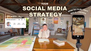 How to create a standout SOCIAL MEDIA STRATEGY for your small business  how to film amp edit videos [upl. by Nagy]