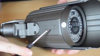 Explaining Varifocal CCTV Camera Lenses [upl. by Nomde]