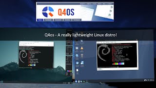 Q4os  A really lightweight Linux distro [upl. by Inoue]