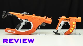 REVIEW Nerf Rival Curve Shot  SHOOT AROUND CORNERS [upl. by Wilonah]