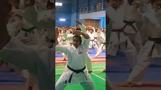 TISKA KARATE SEMINAR 2K24  karate kick technique shortsfeed youtubeshorts youtubeshort viral [upl. by Reni477]