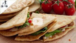 Authentic Piadina Recipe Italian Flatbread [upl. by Teriann895]