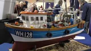 INTERNATIONAL MODEL BOAT SHOWWarwickshire Leamington Spa 2015 [upl. by Ellehcram]