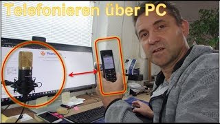 ☎️ Mit dem Computer telefonieren Windows Phoner VoIP SIP Telefon PC [upl. by Brodench]