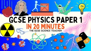 All of GCSE Physics Paper 1 in 20 minutes  The GCSE Science Teacher [upl. by Mcloughlin]