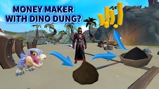 Money Maker With Dino Dung  RuneScape 3 [upl. by Eidde]