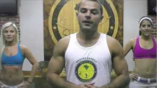 Capoeira Bamba  Beginner Training 1  How to Ginga [upl. by Tranquada]