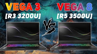 Vega 3 vs Vega 8  Comparison in eSports games  Ryzen 3 3200u vs Ryzen 5 3500u [upl. by Airalav605]