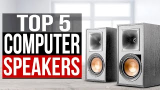 TOP 5 Best Computer Speaker 2024 [upl. by Tierney]