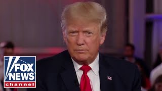 Donald Trump speaks out after visiting southern border in Hannity exclusive [upl. by Leasim]