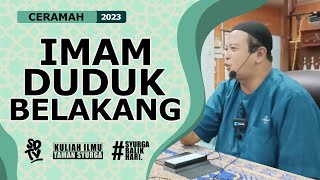 SYAMSUL DEBAT  IMAM DUDUK BELAKANG [upl. by Shields927]