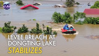 6000 evacuated Emergency efforts ramp up at Dongting Lake as teams seal levee breach [upl. by Gibrian989]