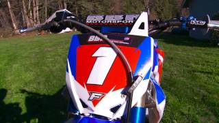 BBR Motorsports Perimeter framed Yamaha TTR150 Project [upl. by Threlkeld73]