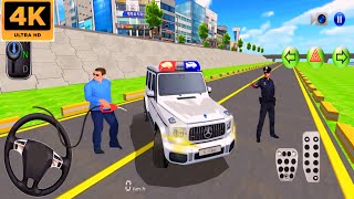 super White Mercedes G63 SUV Parking in Highway Rest Area  3D Driving Class SimulationAndroid game [upl. by Ad]