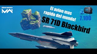 AL FIN LLEGÓ EL ICONICO SR71 VALE LA PENA ANALISIS Y PRUEBAS  Modern Warships [upl. by Imuyam]