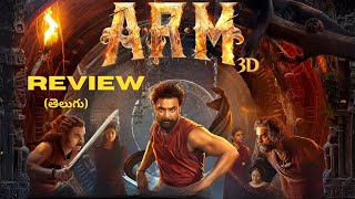 ARM Movie Telugu Review Tovino Thomas  Krithi Shetty  Jithin Laal  Dhibu Ninan Thomas [upl. by Nyleahcim]