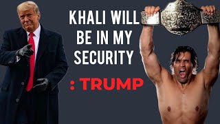 KHALI SHARED A MEETING EXPERIENCE WITH TRUMP  REDUA RETURNS  RJ JASSI [upl. by Ahkos682]