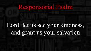 15th Sunday in Ordinary Time  CANTOR  PIANO  July 14 2024  RESPOND amp ACCLAIM [upl. by Radke]