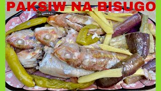 HOW TO COOK MY PAKSIW NA BISUGO LUTONG PINOY RECIPE [upl. by Gordy976]